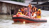 Un Sport RIB de 6,1 m dans une inondation en Malaisie