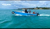 Sealegs 7.5m Alloy Amphibious Boat sur l'eau